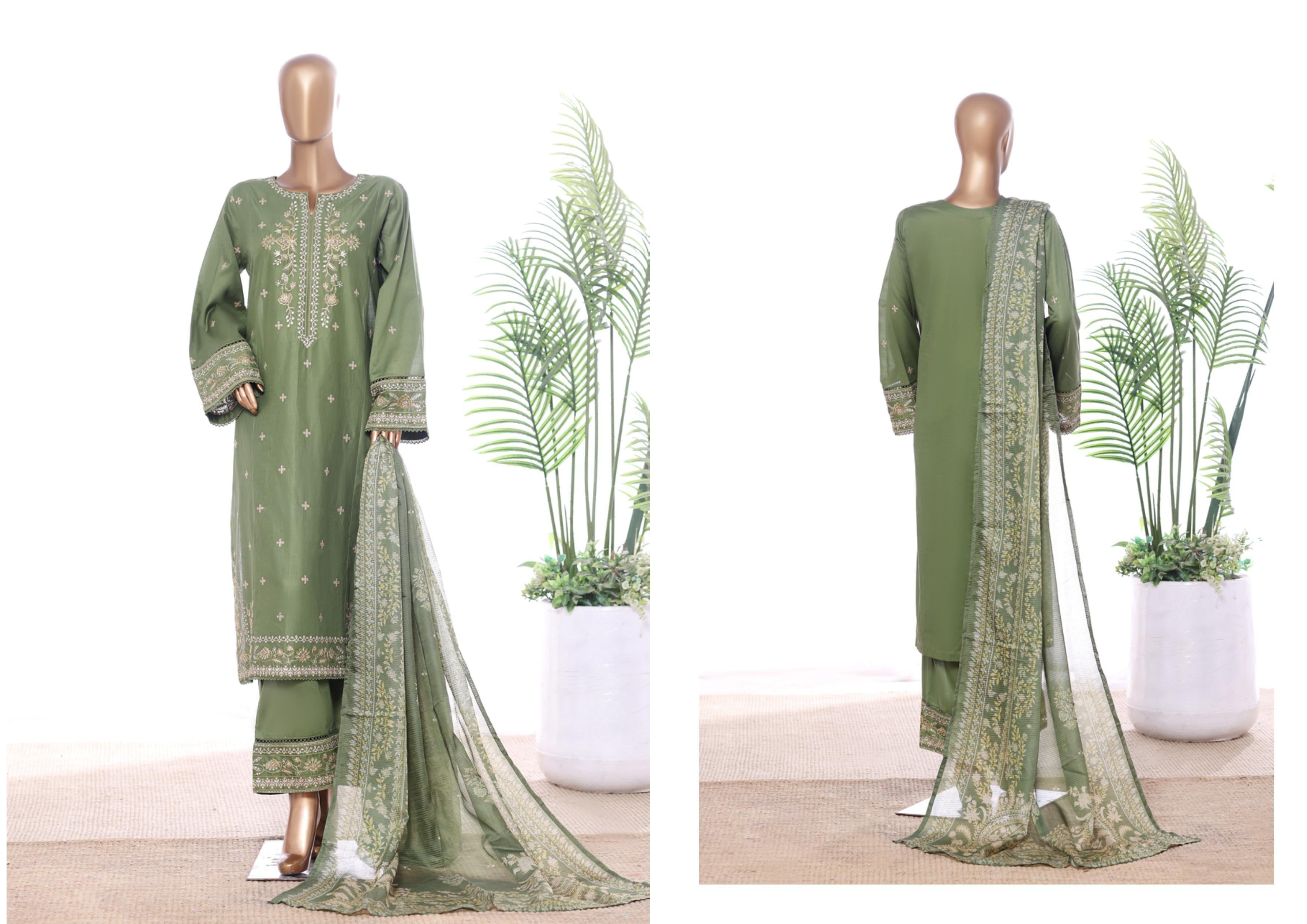 Green Bin Saeed Luxury Lawn