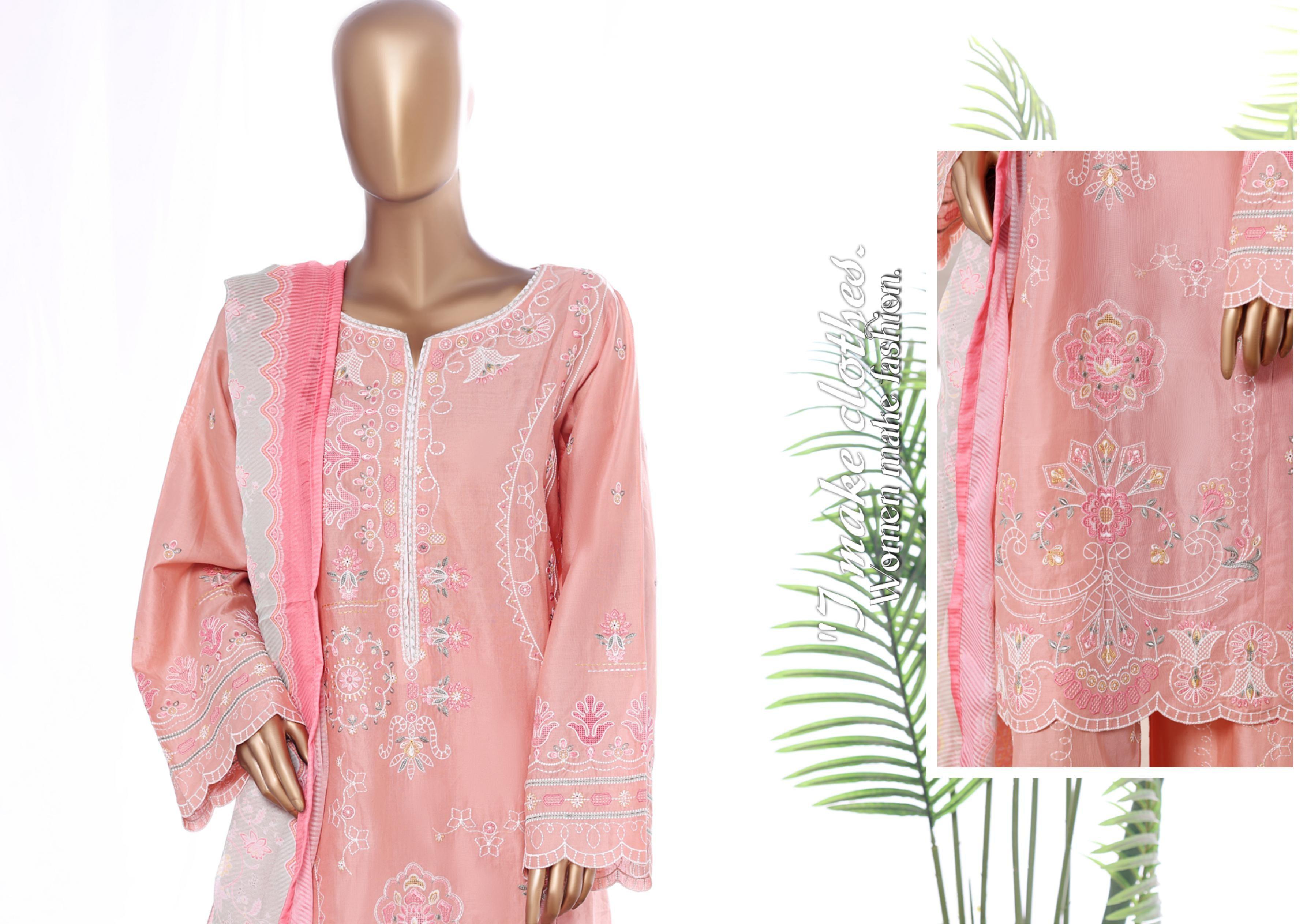 Pink Bin Saeed Luxury Lawn